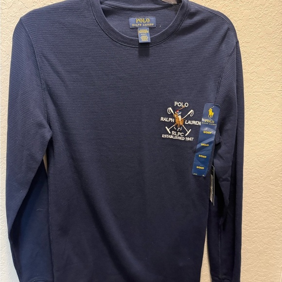 Ralph Lauren Other - Ralph Lauren Blue Long Sleeve  thermal sleepwear size small